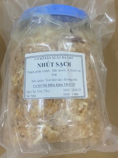 Lọ Nhút Thập Cẩm Nụ Béo 500g